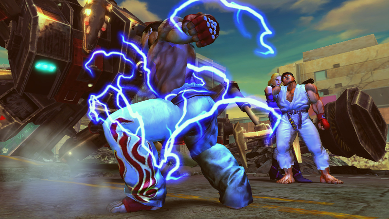 Illustration for article titled Street Fighter Gets Its Face Punched Off By Tekken